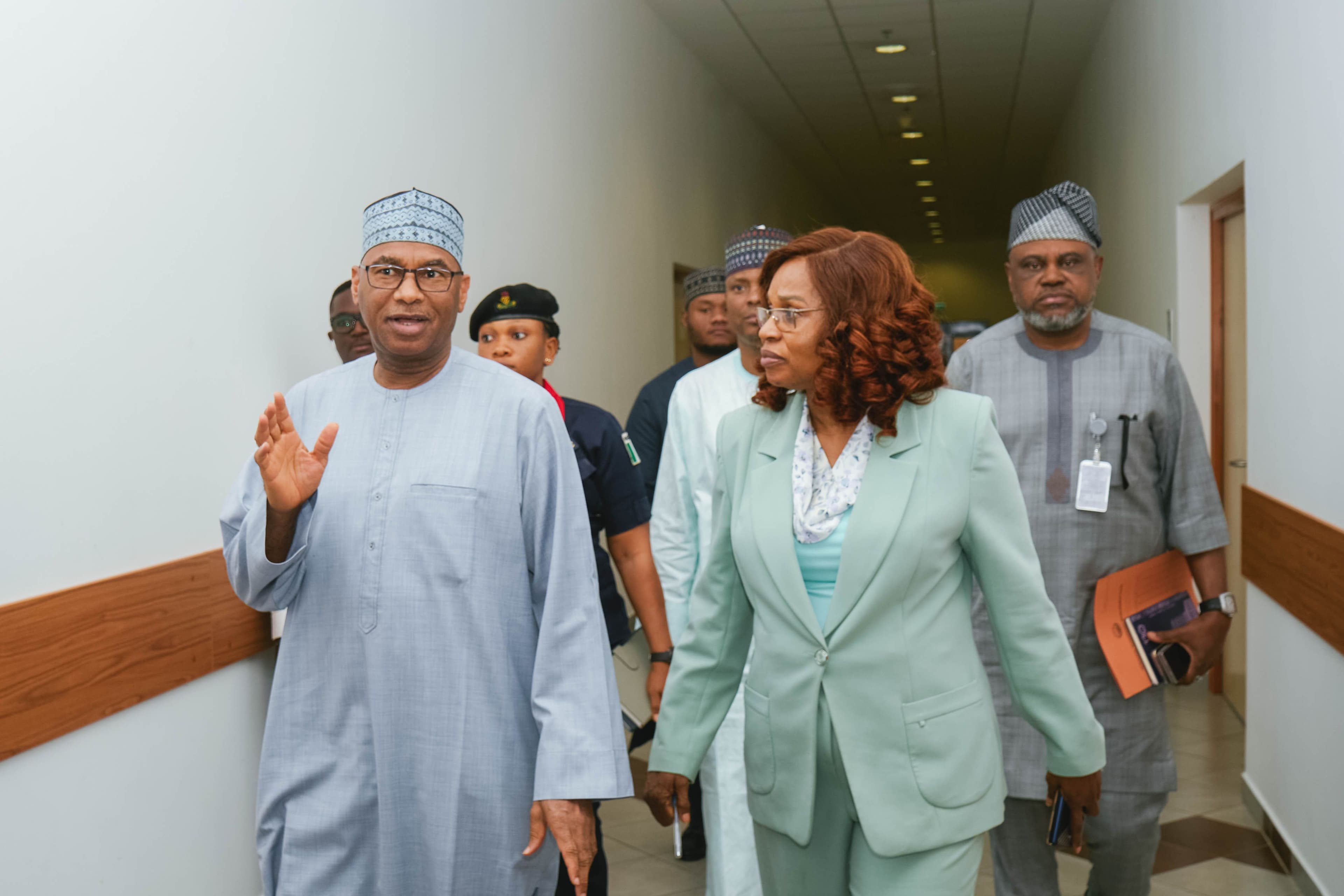 Feature image for the news article: A Warm Reception at the PTDF Headquarters, Abuja, as the Permanent Secretary, Ministry of Petroleum Resources, Mrs. Patience Oyekunle, paid a familiarisation visit