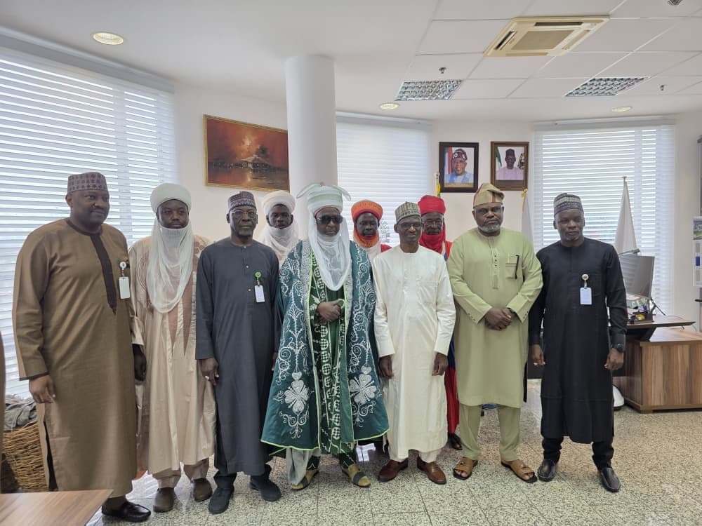 Feature image for the news article: Emir of Lapai Pays Courtesy Visit to PTDF Executive Secretary, Commends Fund's Role in Human Capital Development