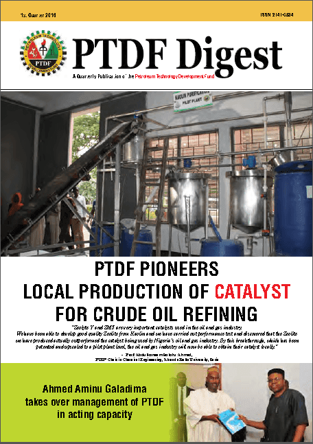 Front cover of the PTDF publication titled: undefined