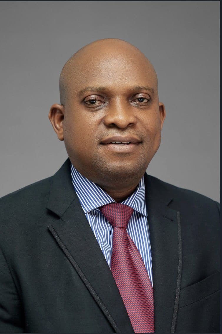 Official professional portrait of Olayinka Adedotun Agboola, serving as General Manager, Innovation & Research Department