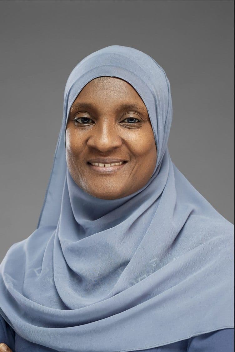 Official professional portrait of Rabi'ah Waziri-Adamu, serving as General Manager, Education & Training Department
