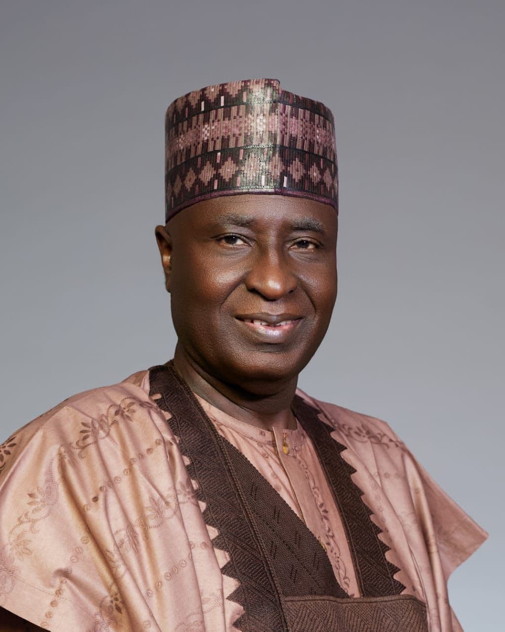 Official professional portrait of Waziri Laisu, serving as General Manager, Procurement Department